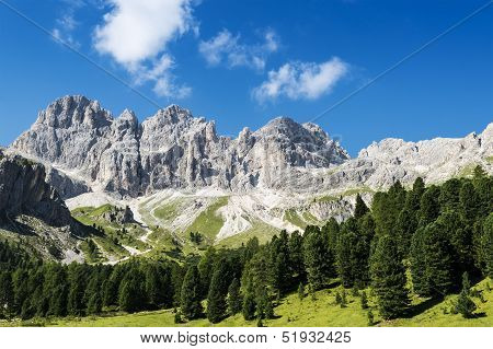Dolomiti Mountains Panorama