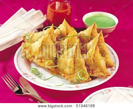 Hot Aloo Samosa