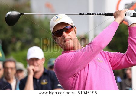 Mikko Ilonen at the Seve Trophy 2013
