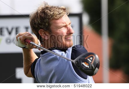 Chris Wood at the Seve Trophy 2013
