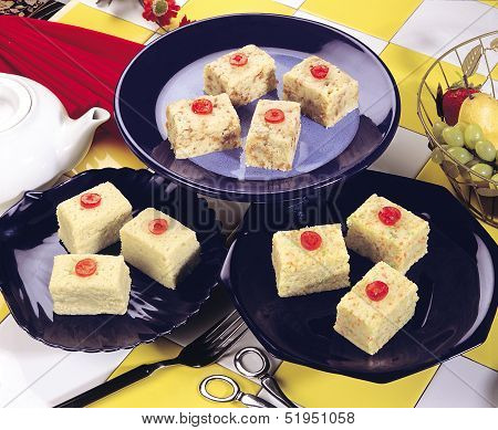 Kalakands Variety with Cherry