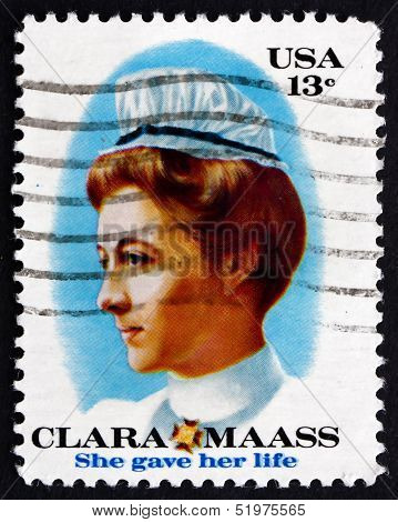Postage Stamp Usa 1976 Clara Louise Maass