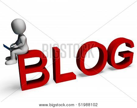 Blog Media Shows Weblog Website