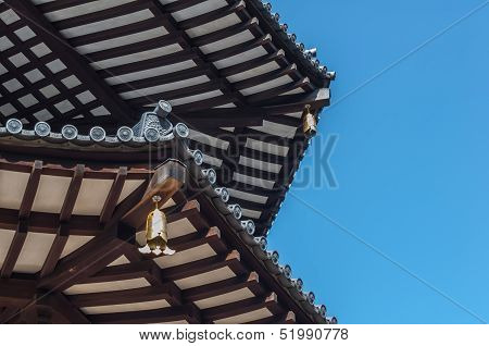 Close-up Japanese Pagoda