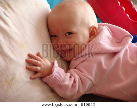 Criança sorridente