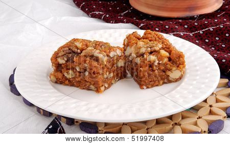 Sindhi Walnut Halva