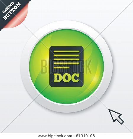 File document icon. Download doc button.