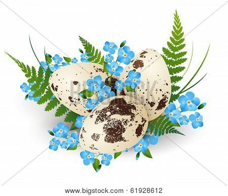 Easter Quail Egg