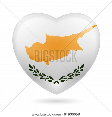 Heart icon of Cyprus