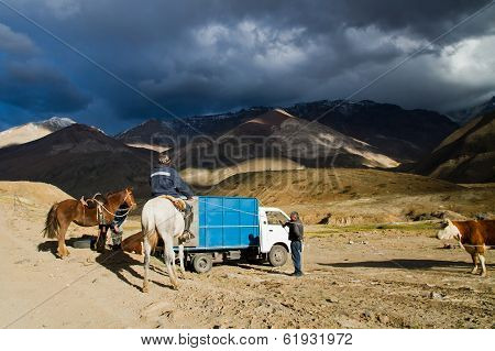 Huaso (Chilean cowboys)