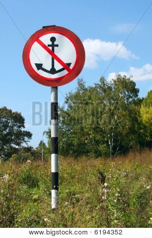 Kotevní znamení znamená 