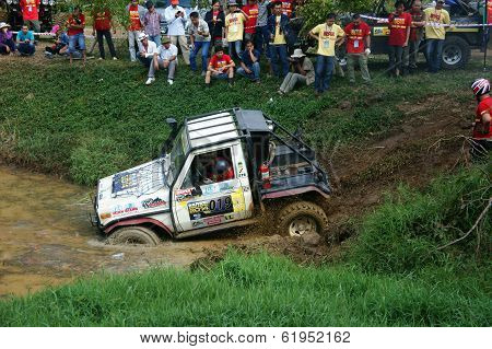 Racer Offroad At Terrain Racing Car Competition