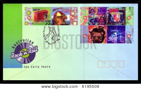 Australien circa 1998: eine australische Post ersten Tag Abdeckung mailing-Umschlag