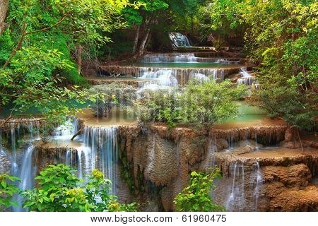 Huay Mae Kamin Waterfall