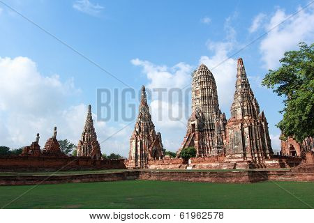 Wat Chaiwattanaram, Ayudhya, Tahiland