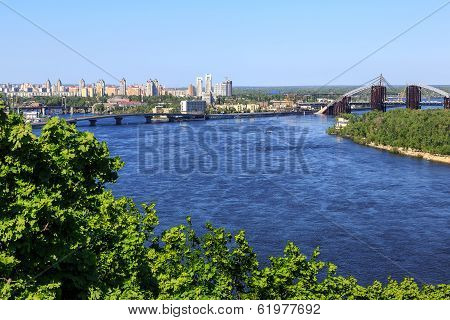 Panorama Of Kiev, Ukraine.