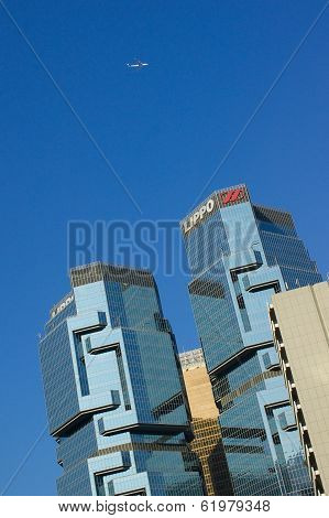 Lippo Centre Towers In Hong Kong