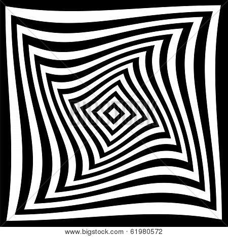 Optical illusion background