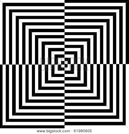 Optical illusion background
