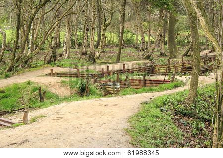 Trenches Flanders Fields Ypres Great World War One
