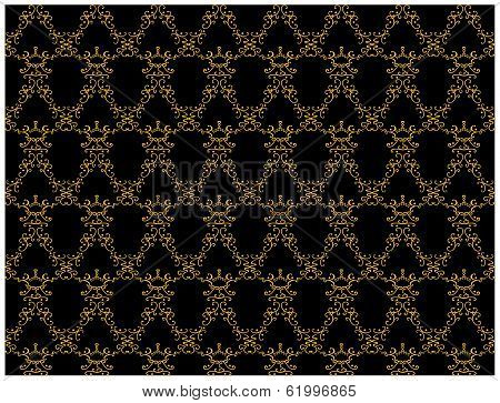 royal golden background