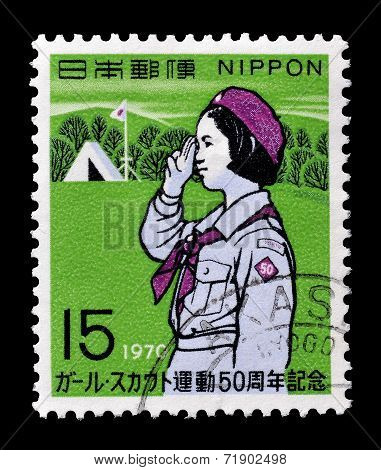 Japan stamp 1970