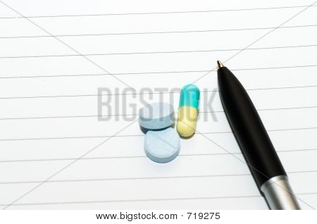 leere leere Ring, Editor, ein Stift