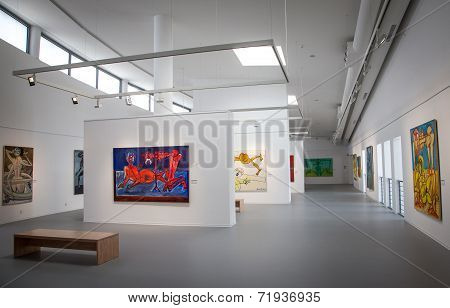 Interior Of Museum Danubiana, Bratislava - Slovakia