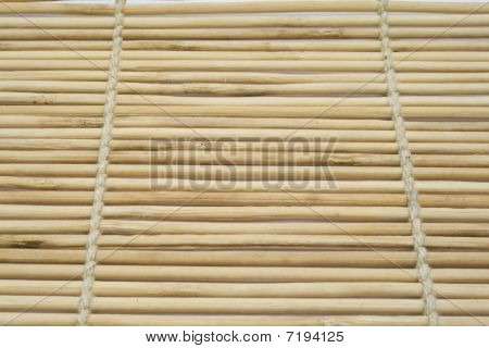 寿司の木製マット