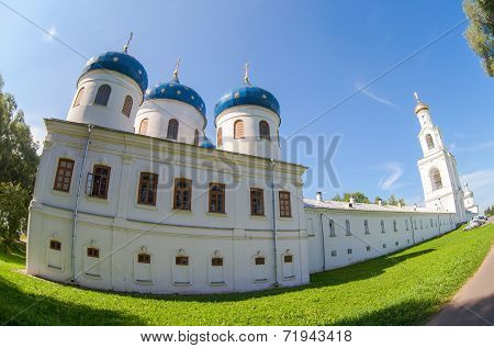 St. George's Monastery In Veliky Novgorod, Russia