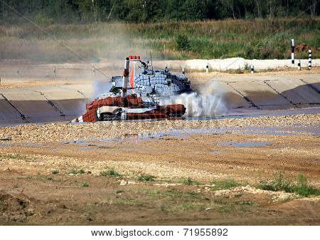 Tanks Passing water impediments
