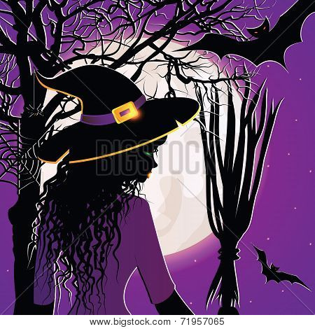 Halloween background.
