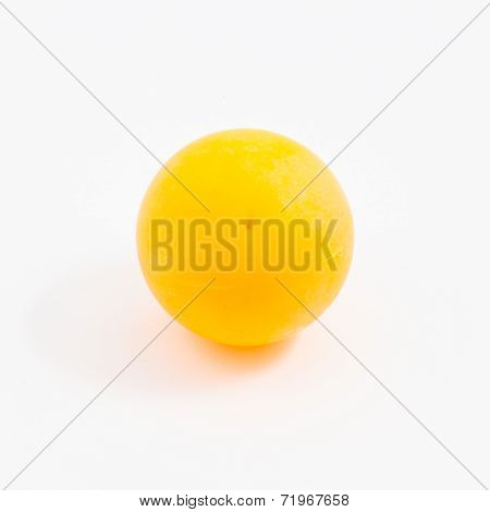 Ping-pong Ball Isolated, Table Tennis Ball