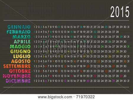 Calendar 2015