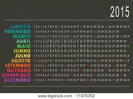 Calendar 2015