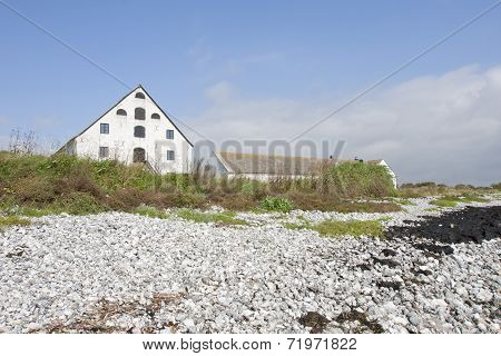 Smygehuk, farthest south in Sweden.