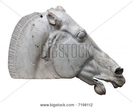 Kůň Selene od Parthenon v Aténách