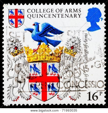Post Stamp From Great Britain