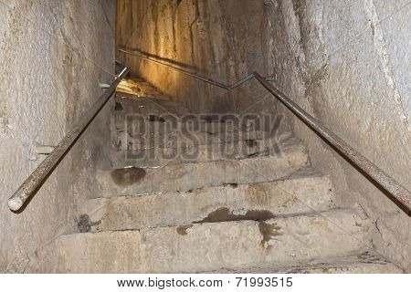 Ancient fortress in Israel Nimrod.