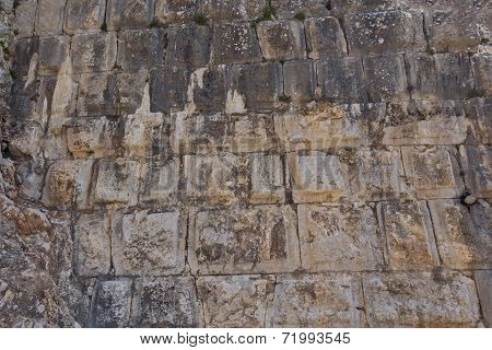 Ancient fortress in Israel Nimrod.