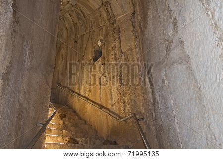 Ancient fortress in Israel Nimrod.