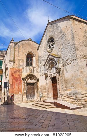 Church of St. Nicola dei Greci. Altamura. Southern Italy.