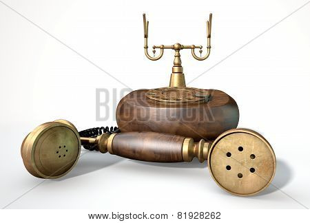 Vintage Telephone Off The Hook