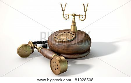 Vintage Telephone Off The Hook
