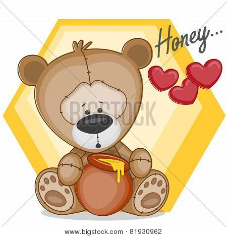 Teddy With Honey