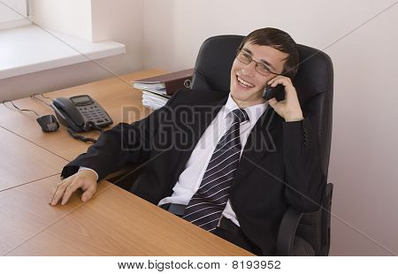 Business. Office samtaler.