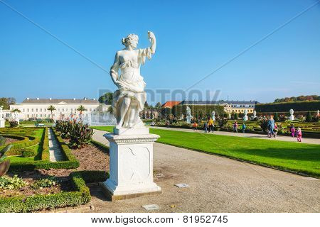 The Herrenhausen Gardens In Hanover, Germany