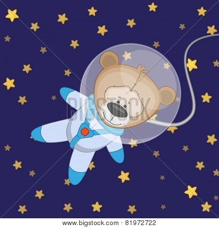 Bear Astronaut