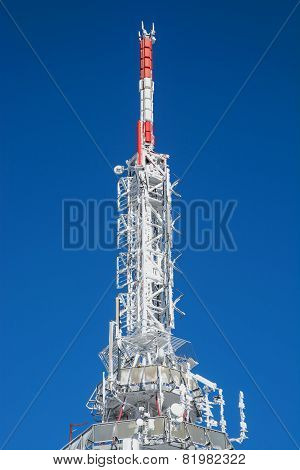 Frozen Telecommunication Tower