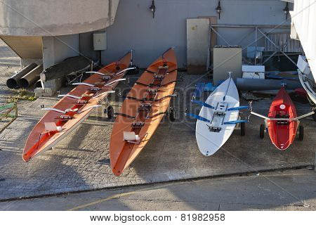Racing Rowing Boats